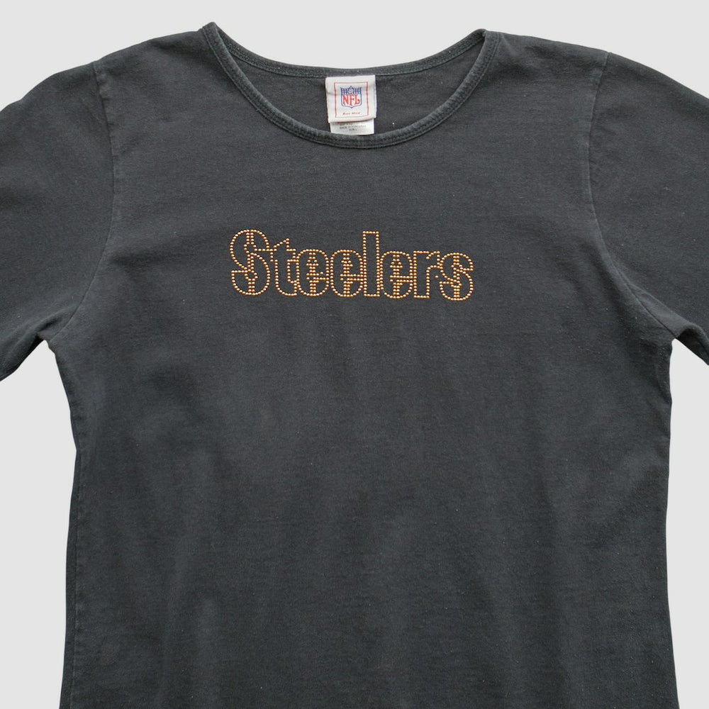 Pittsburgh Steelers NFL 2000s T-Shirt Black Vintage | Fanatics