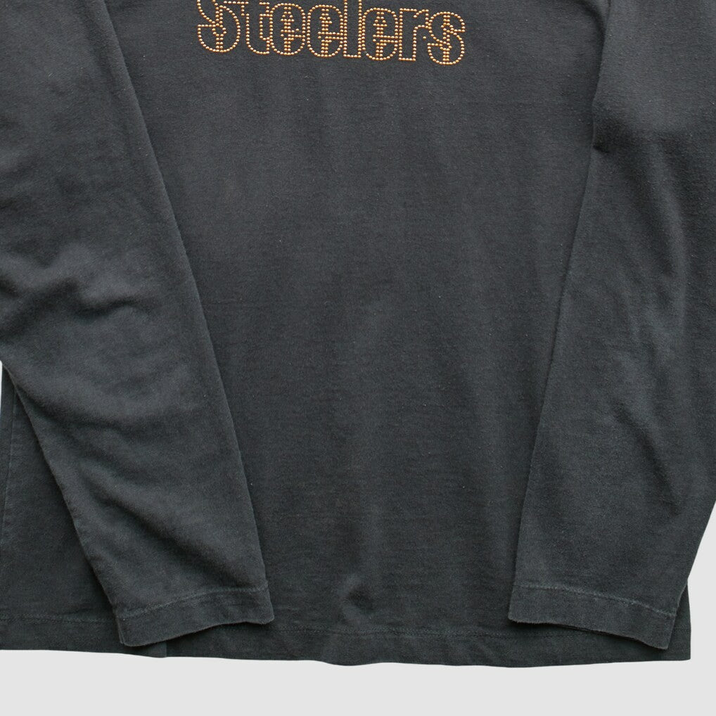 Pittsburgh Steelers NFL 2000s T-Shirt Black Vintage | Fanatics