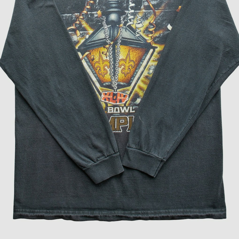 New Orleans Saints NFL 2010 T-Shirt Black Vintage | Fanatics