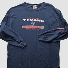 Houston Texans NFL 2000s T-Shirt Navy Vintage | Fanatics