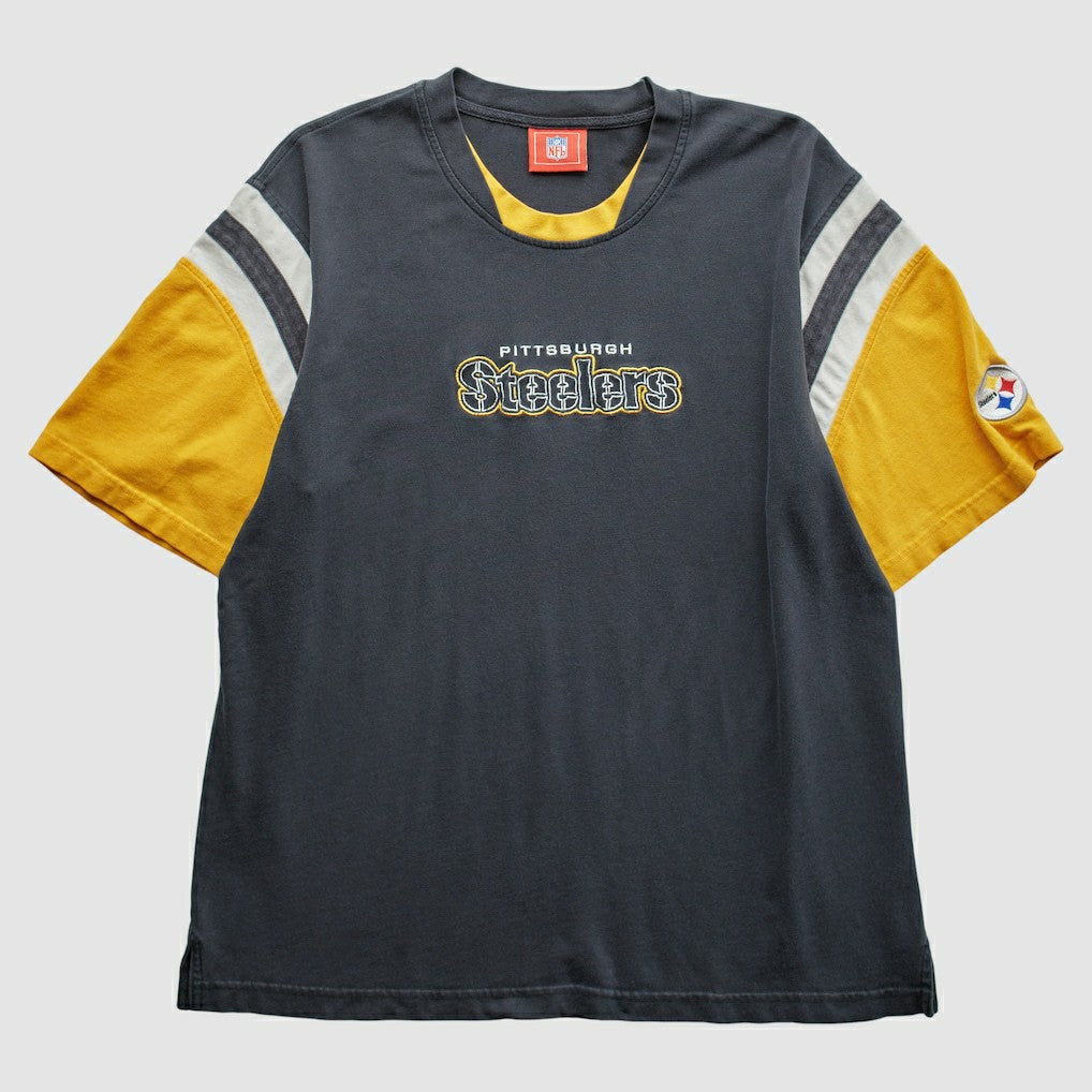 Pittsburgh Steelers NFL 2000s T-Shirt Black Vintage | Fanatics