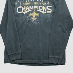 New Orleans Saints 2009 T-Shirt Black Vintage | Fanatics