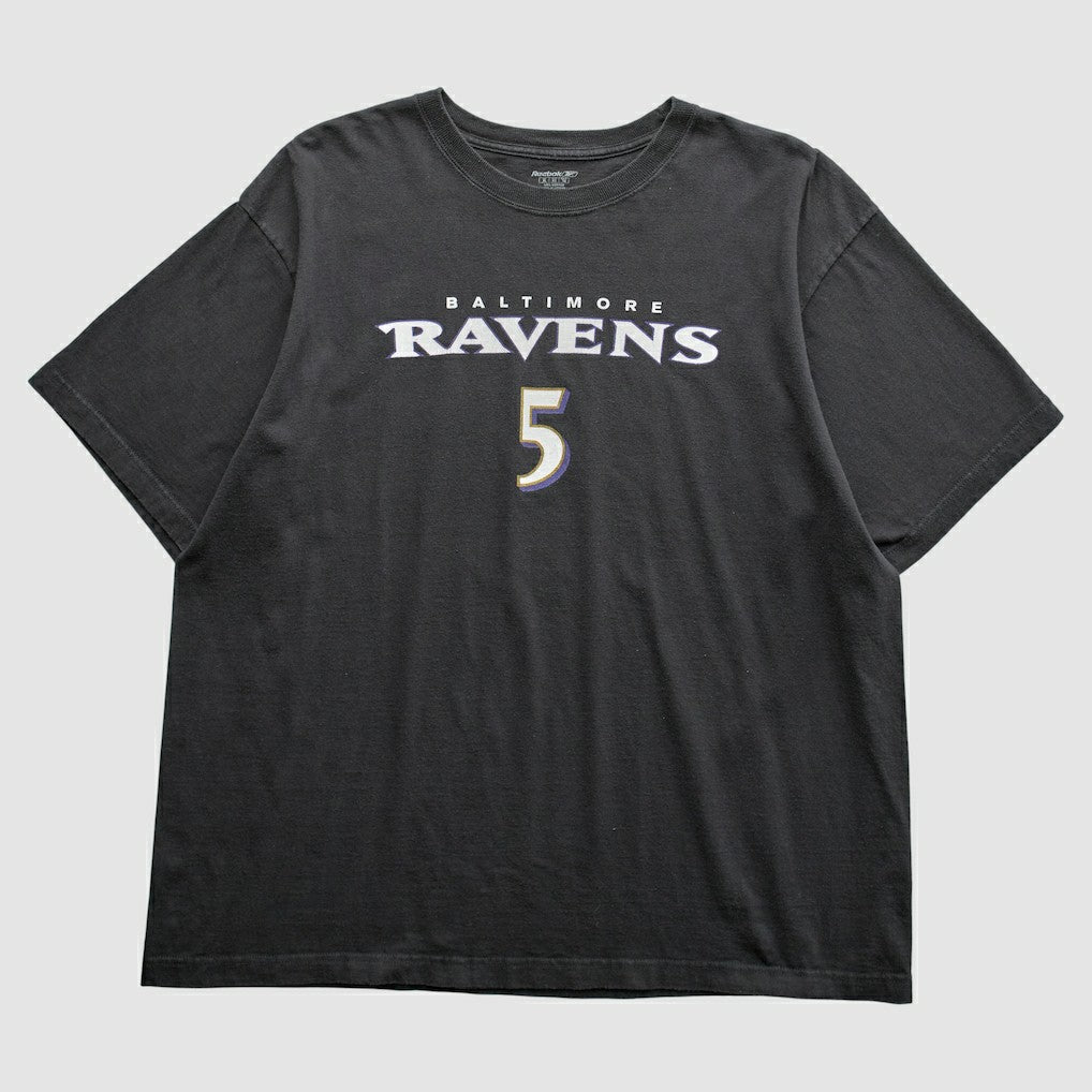 Baltimore Ravens Reebok 2008 T-Shirt Black Vintage | Fanatics