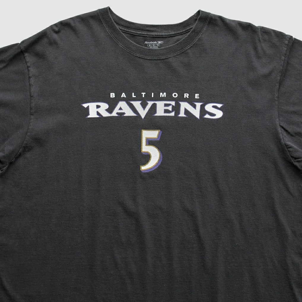 Baltimore Ravens Reebok 2008 T-Shirt Black Vintage | Fanatics