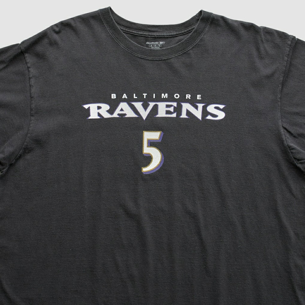 Baltimore Ravens Reebok 2008 T-Shirt Black Vintage | Fanatics