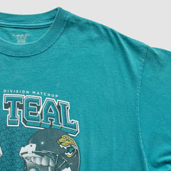 Indianapolis Colts vs. Jacksonville Jaguars Reebok 2007 T-Shirt Teal Vintage | Fanatics