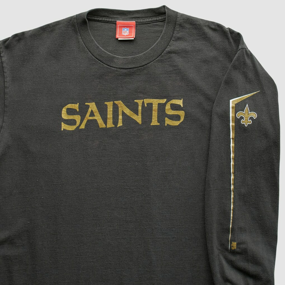 New Orleans Saints NFL 2000s T-Shirt Black Vintage | Fanatics