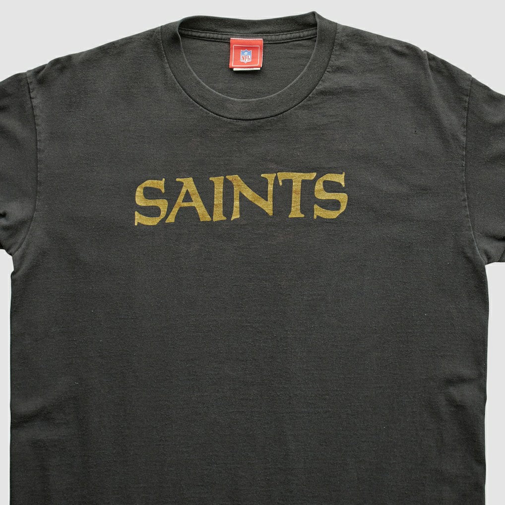 New Orleans Saints NFL 2000s T-Shirt Black Vintage | Fanatics
