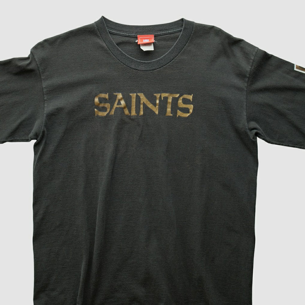 New Orleans Saints NFL 2000s T-Shirt Black Vintage | Fanatics