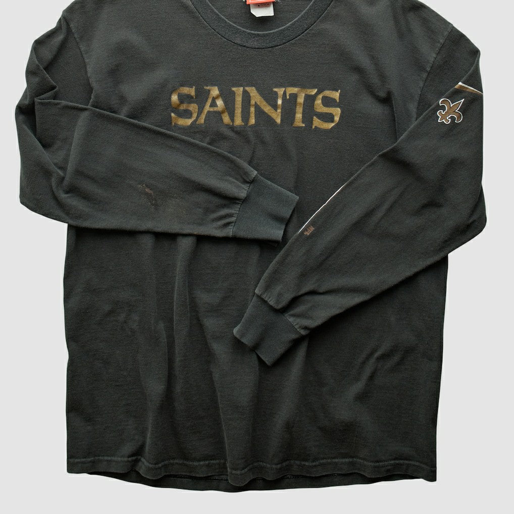 New Orleans Saints NFL 2000s T-Shirt Black Vintage | Fanatics
