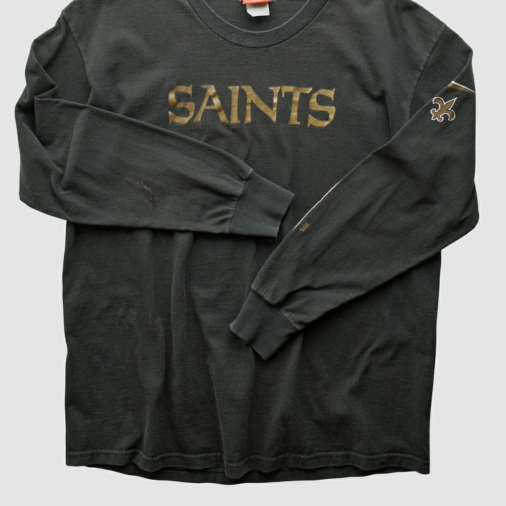 New Orleans Saints NFL 2000s T-Shirt Black Vintage | Fanatics