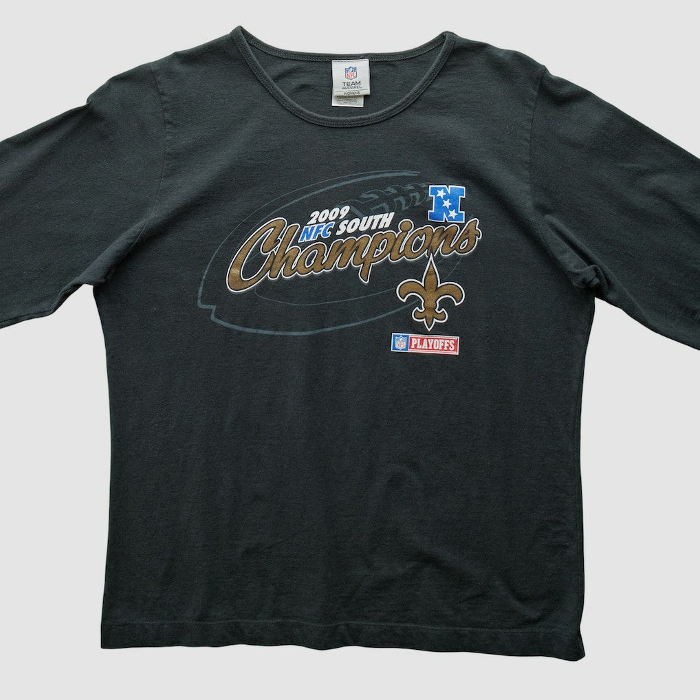 New Orleans Saints NFL 2009 T-Shirt Black Vintage | Fanatics