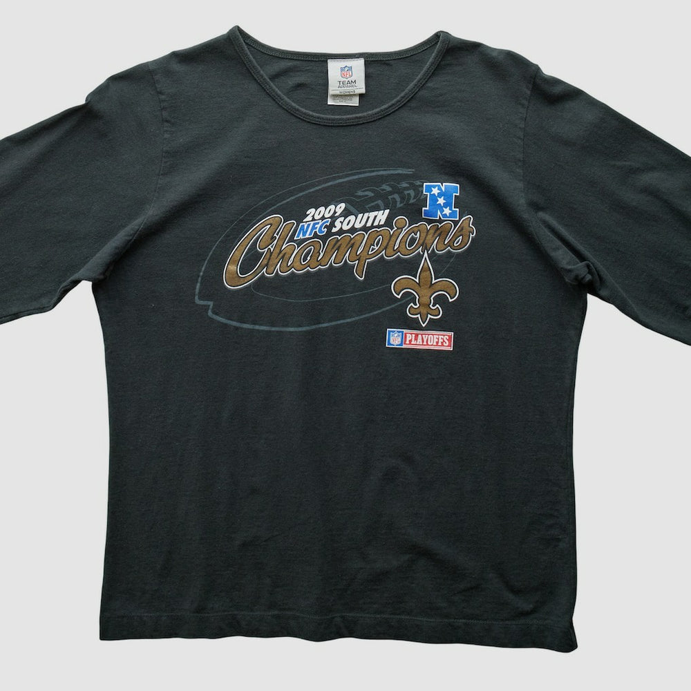 New Orleans Saints NFL 2009 T-Shirt Black Vintage | Fanatics