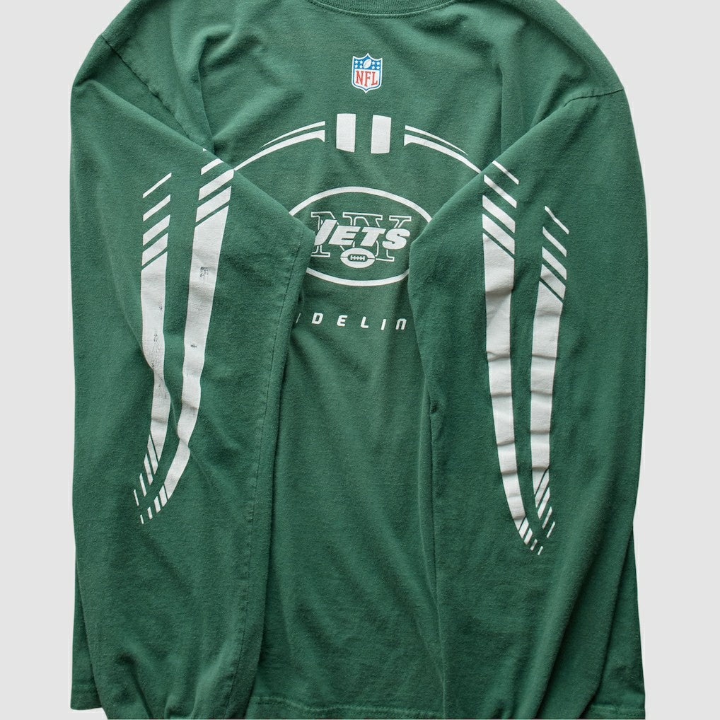 New York Jets 2000s T-Shirt Green Vintage | Fanatics