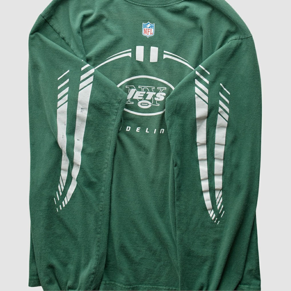 New York Jets 2000s T-Shirt Green Vintage | Fanatics