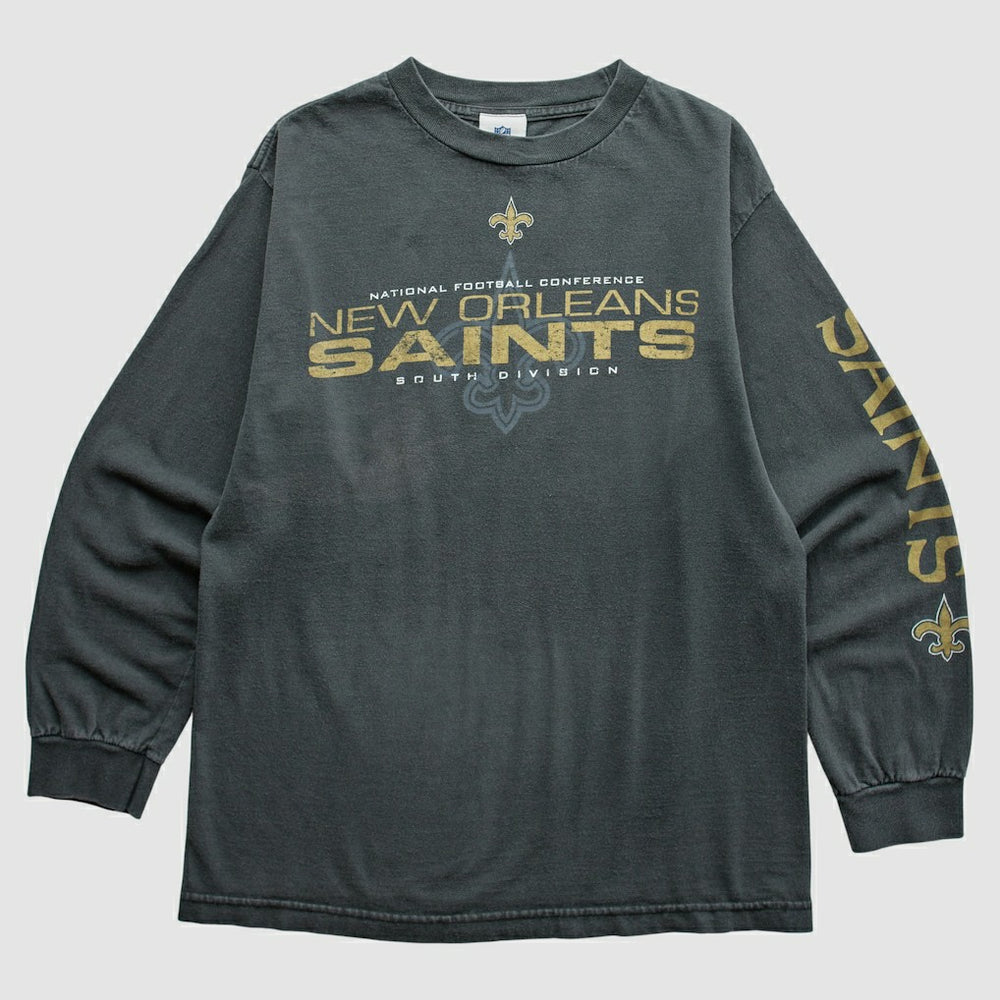 New Orleans Saints NFL 2000s T-Shirt Black Vintage | Fanatics