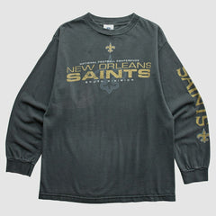 New Orleans Saints NFL 2000s T-Shirt Black Vintage | Fanatics