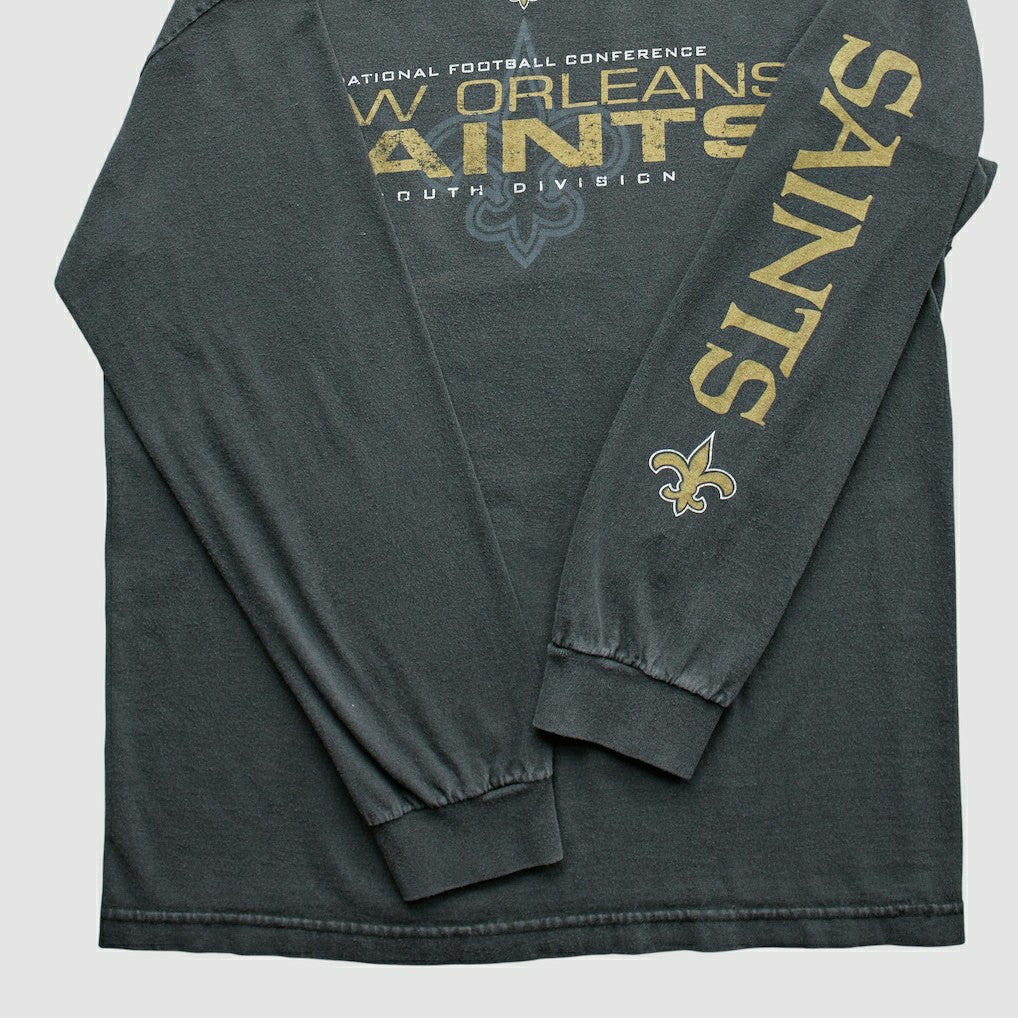 New Orleans Saints NFL 2000s T-Shirt Black Vintage | Fanatics