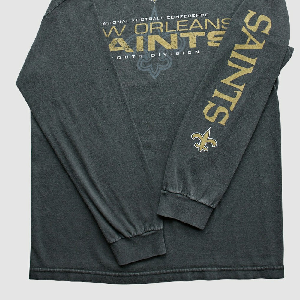 New Orleans Saints NFL 2000s T-Shirt Black Vintage | Fanatics