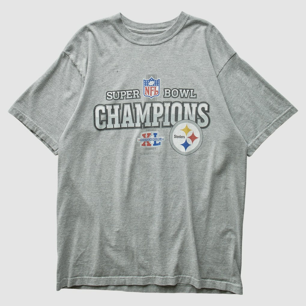 Pittsburgh Steelers 2005 T-Shirt Gray Vintage | Fanatics