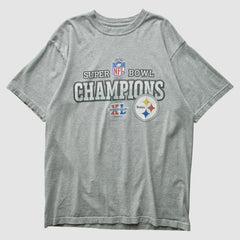 Pittsburgh Steelers 2005 T-Shirt Gray Vintage | Fanatics