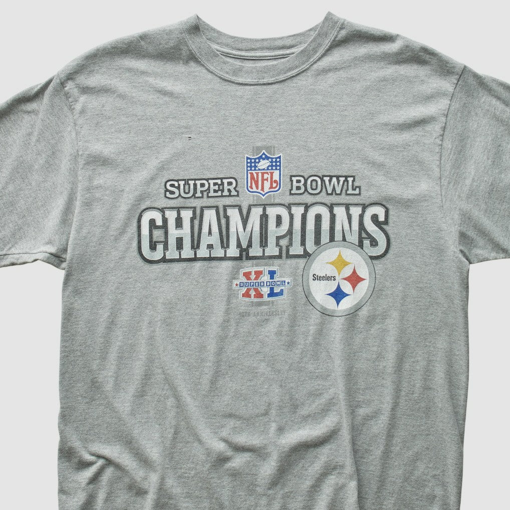 Pittsburgh Steelers 2005 T-Shirt Gray Vintage | Fanatics