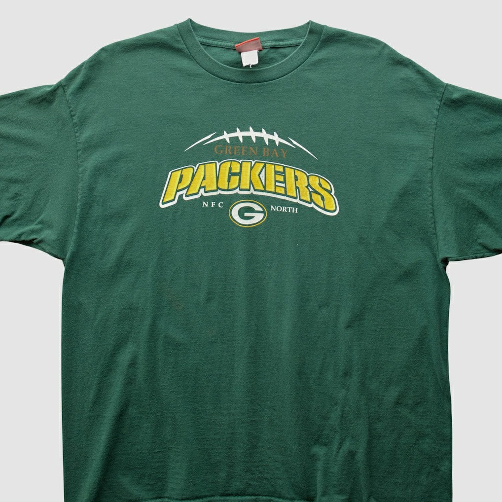 Green Bay Packers NFL 2000s T-Shirt Green Vintage | Fanatics
