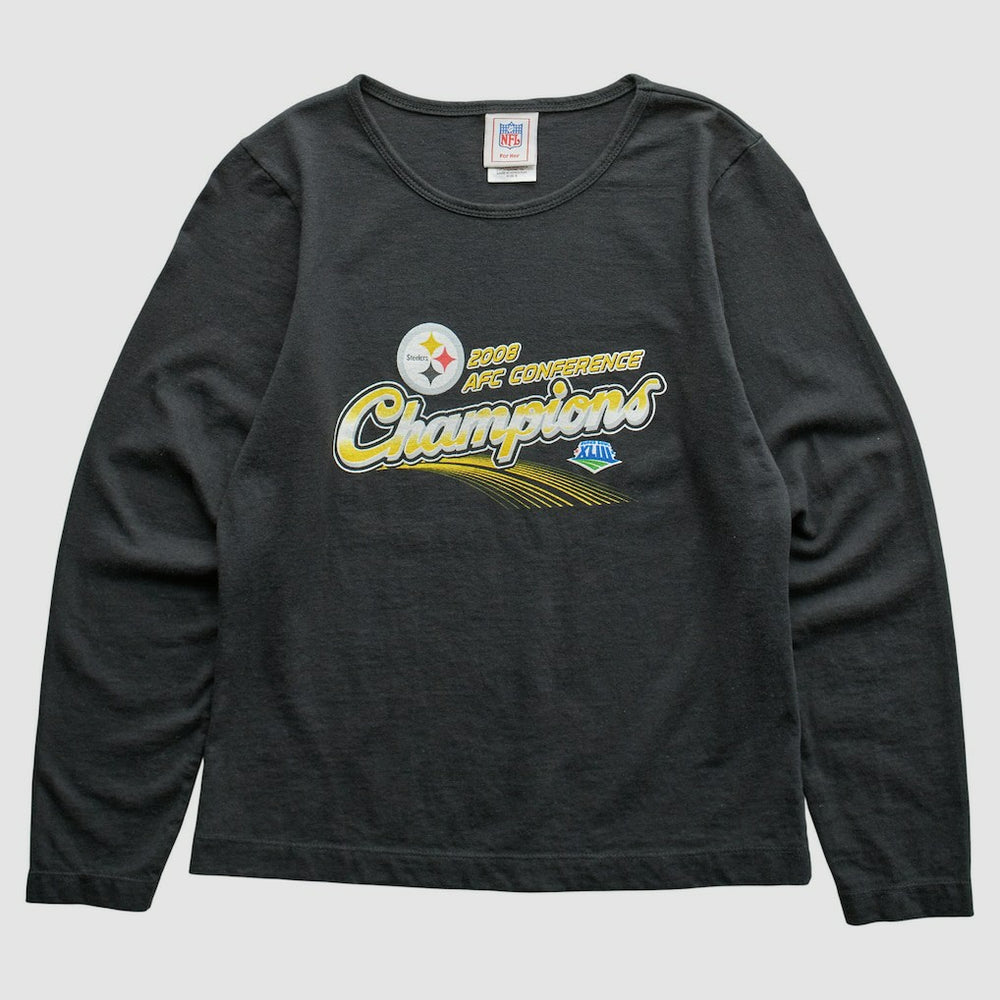 Pittsburgh Steelers NFL 2008 T-Shirt Black Vintage | Fanatics