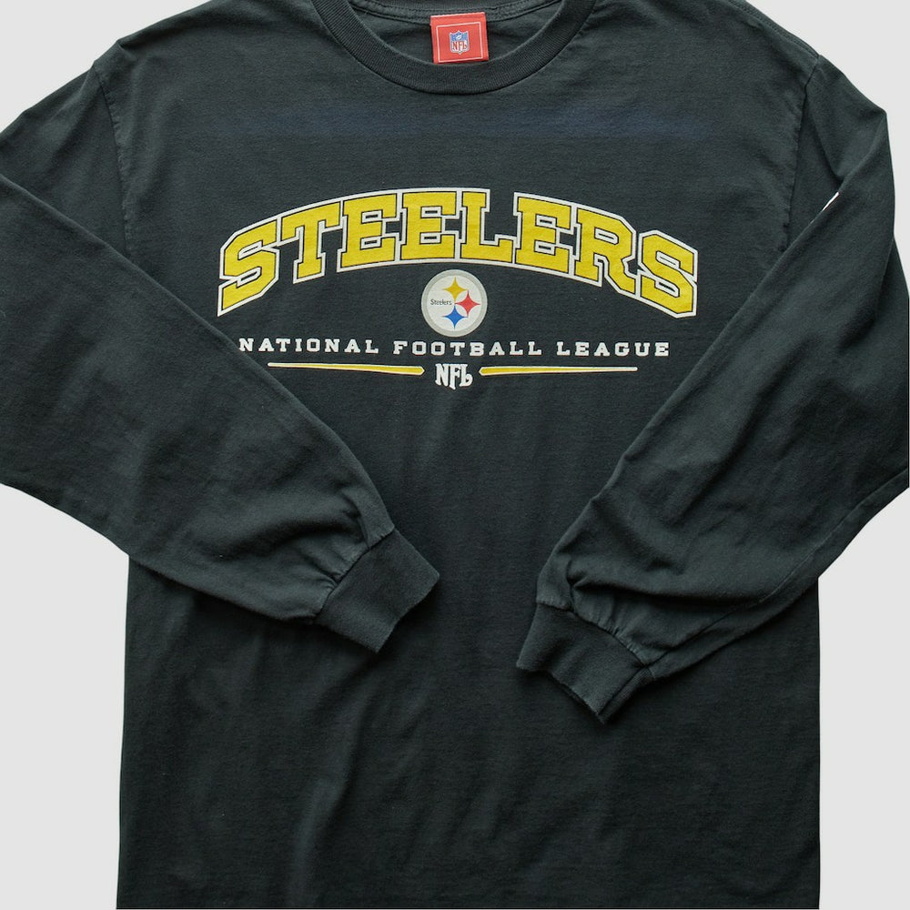 Pittsburgh Steelers NFL 2000s T-Shirt Black Vintage | Fanatics