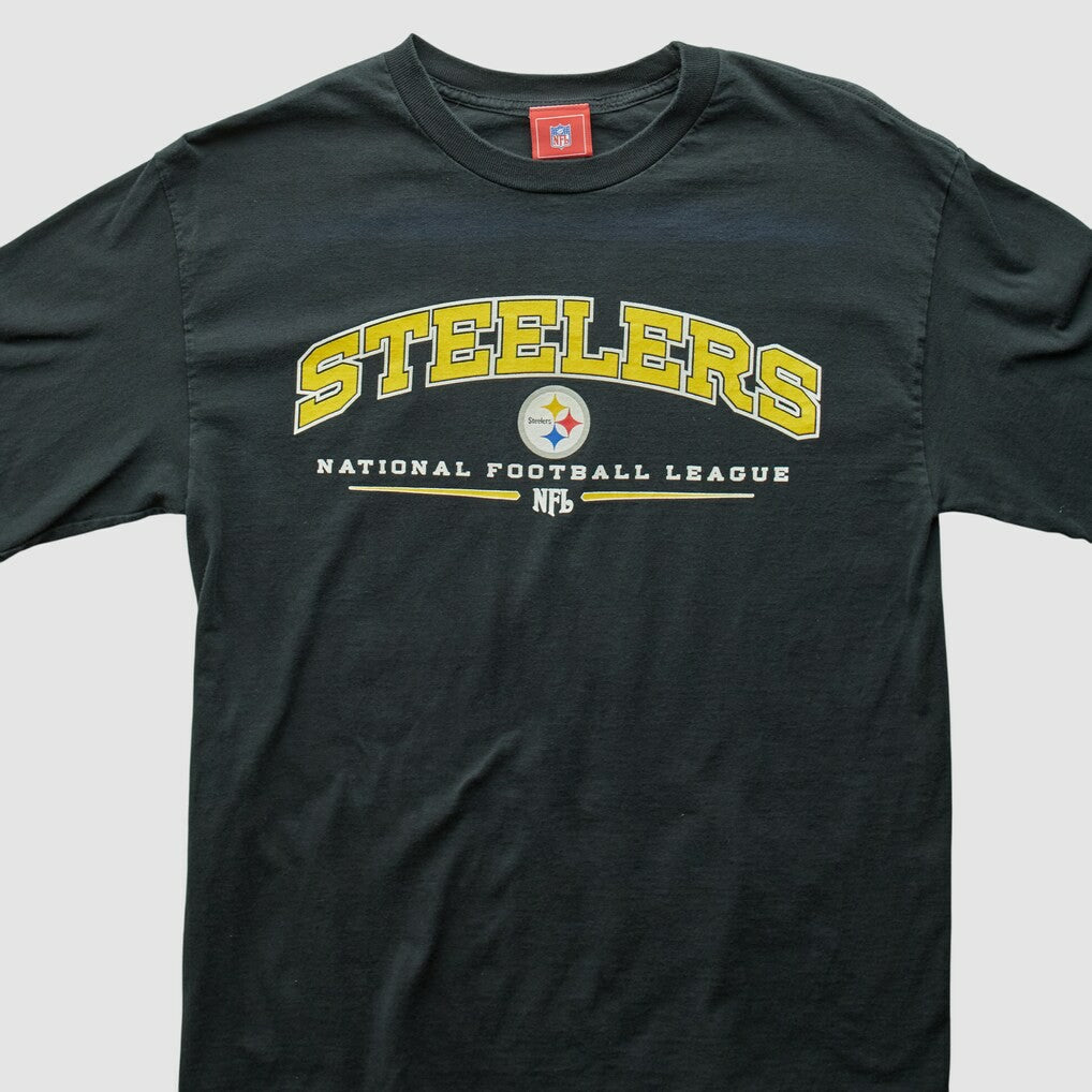 Pittsburgh Steelers NFL 2000s T-Shirt Black Vintage | Fanatics
