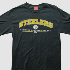Pittsburgh Steelers NFL 2000s T-Shirt Black Vintage | Fanatics