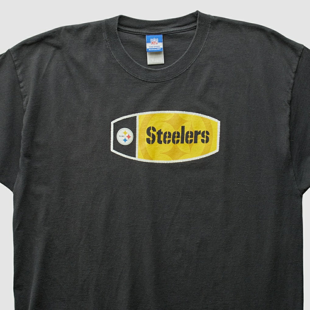 Pittsburgh Steelers Reebok 2000s T-Shirt Black Vintage | Fanatics