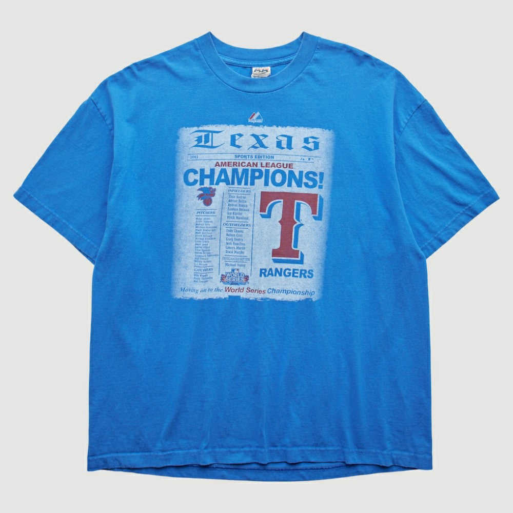 Texas Rangers Majestic 2011 T-Shirt - MLB