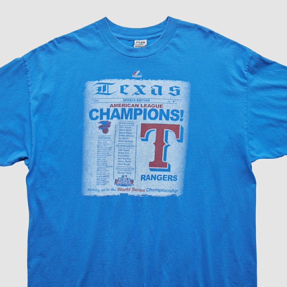 Texas Rangers Majestic 2011 T-Shirt - MLB