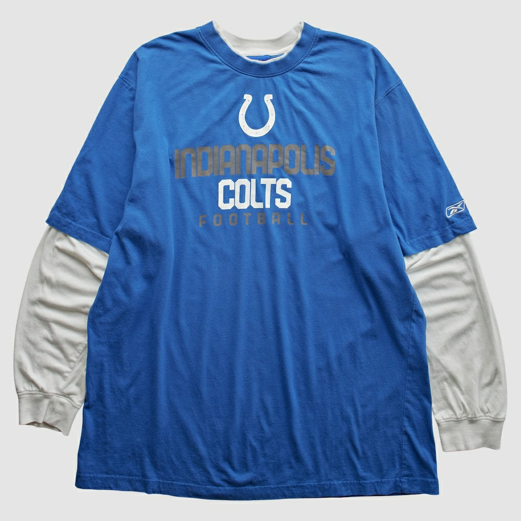 Indianapolis Colts Reebok 2000s T-Shirt Blue Vintage | Fanatics