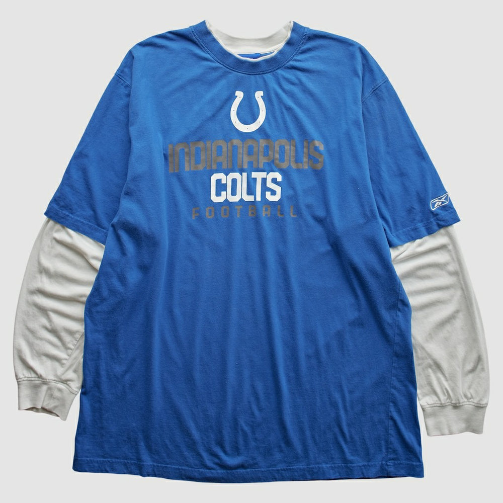 Indianapolis Colts Reebok 2000s T-Shirt Blue Vintage | Fanatics