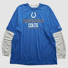 Indianapolis Colts Reebok 2000s T-Shirt Blue Vintage | Fanatics