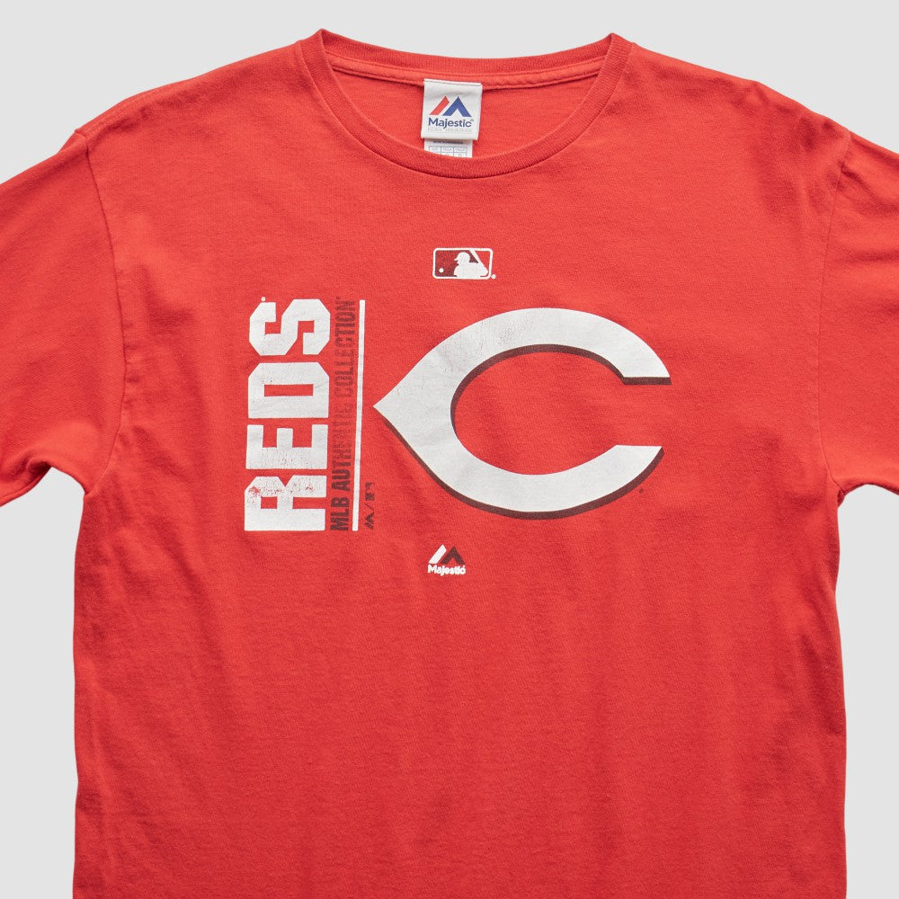 Cincinnati Reds Majestic 2000s T-Shirt - MLB