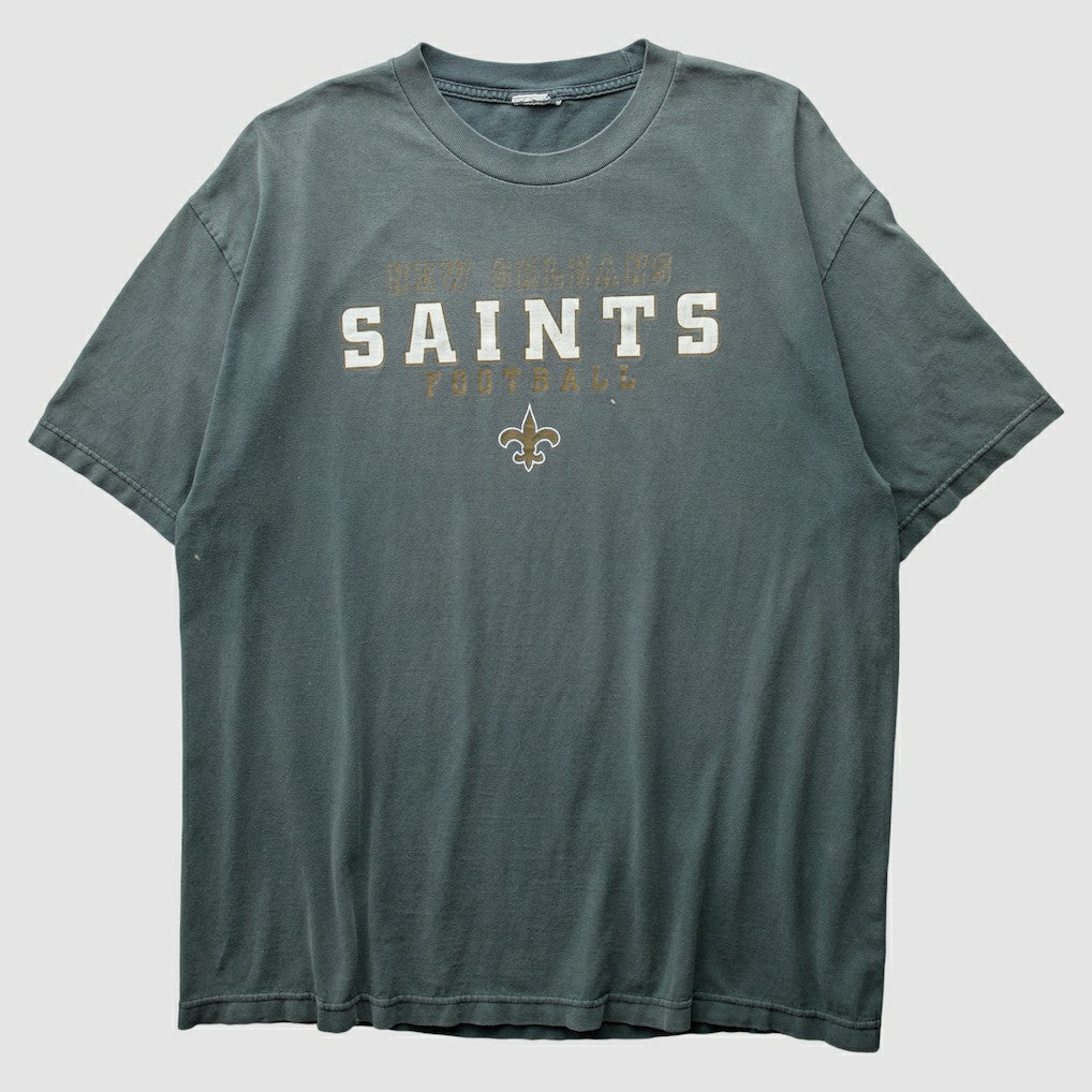 New Orleans Saints 2000s T-Shirt Gray Vintage | Fanatics