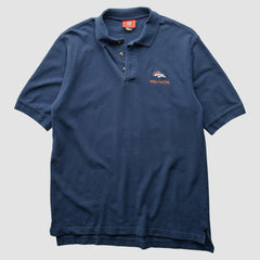Denver Broncos NFL 2000s Polo Navy Vintage | Fanatics