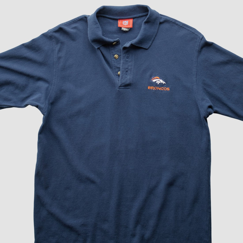 Denver Broncos NFL 2000s Polo Navy Vintage | Fanatics