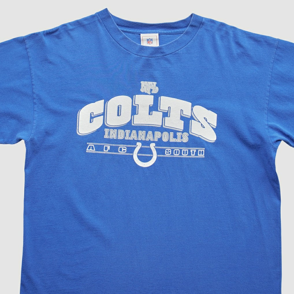 Indianapolis Colts NFL 2000s T-Shirt Blue Vintage | Fanatics