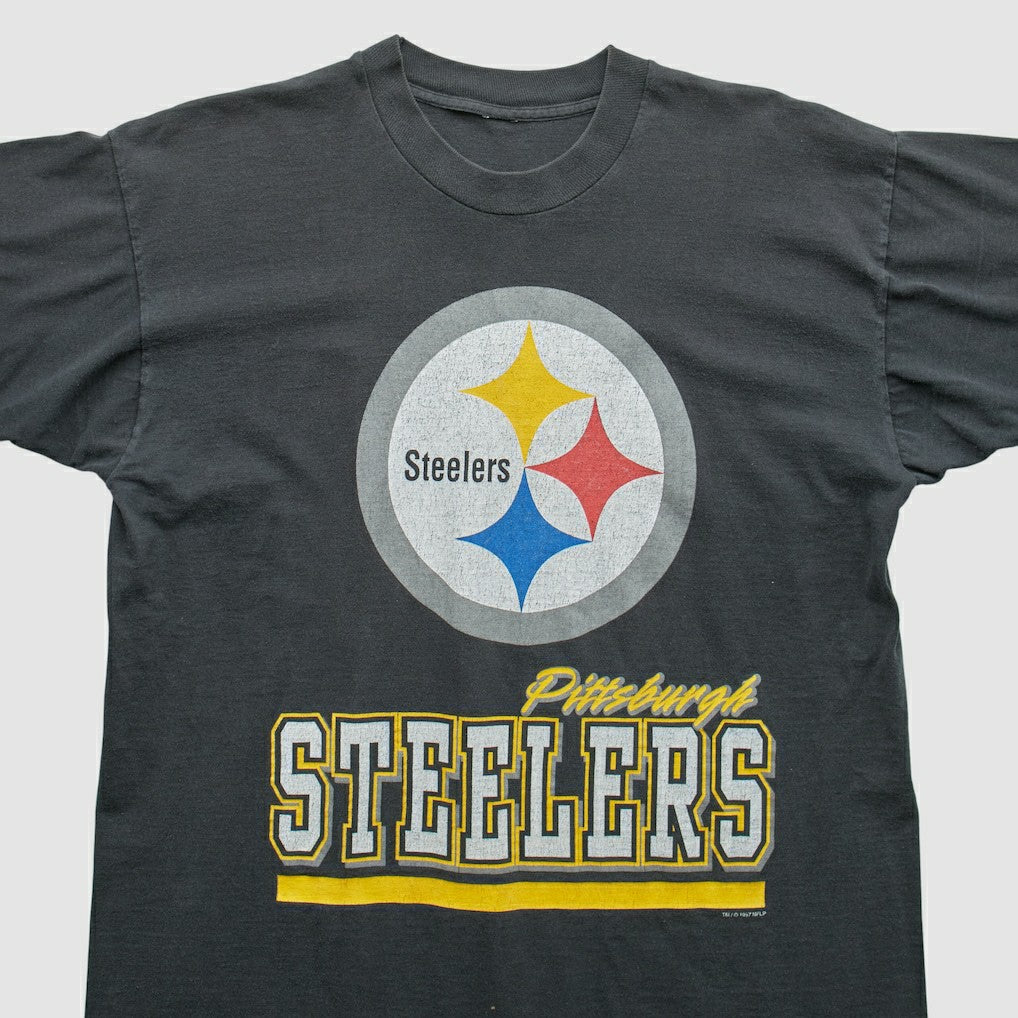 Pittsburgh Steelers 1997 T-Shirt Black Vintage | Fanatics