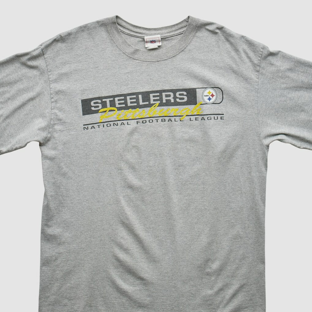Pittsburgh Steelers 2000s T-Shirt Gray Vintage | Fanatics