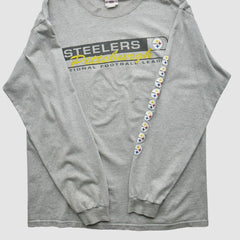 Pittsburgh Steelers 2000s T-Shirt Gray Vintage | Fanatics