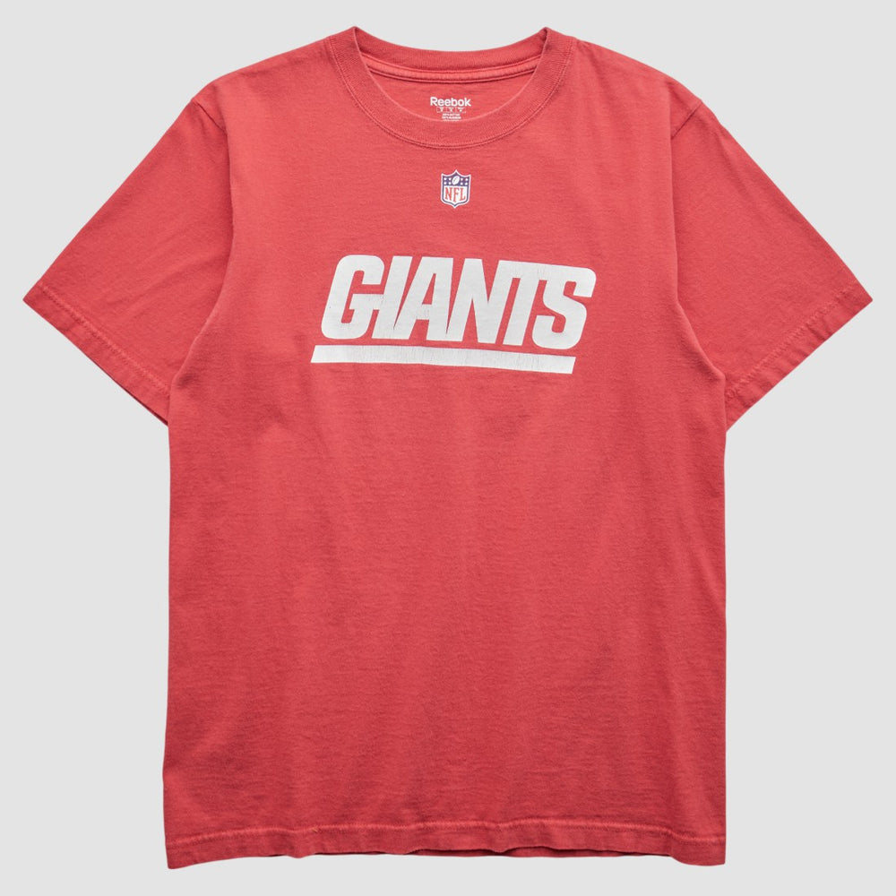 New York Giants Reebok 2000s T-Shirt Red Vintage | Fanatics