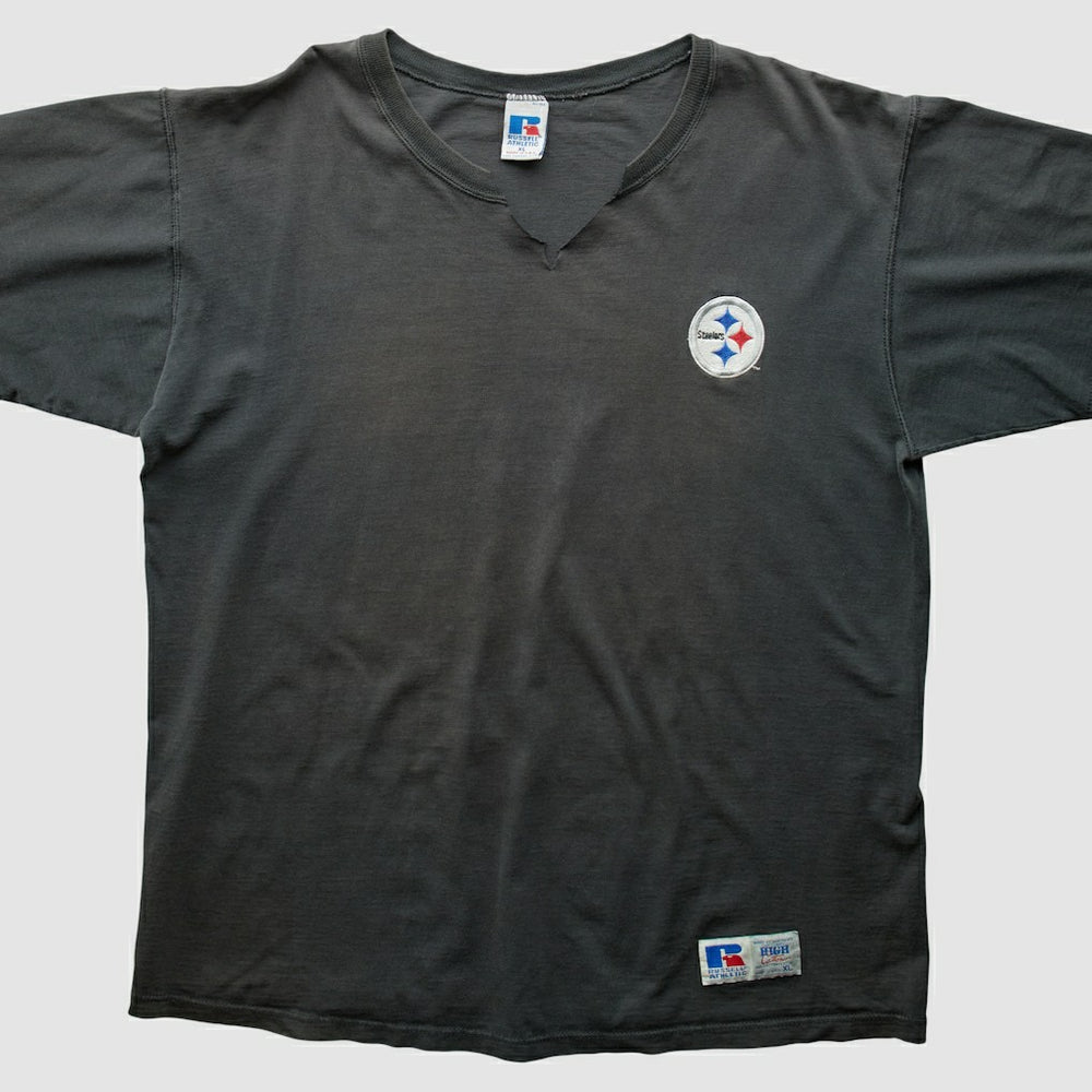 Pittsburgh Steelers Russell 90s T-Shirt Black Vintage | Fanatics