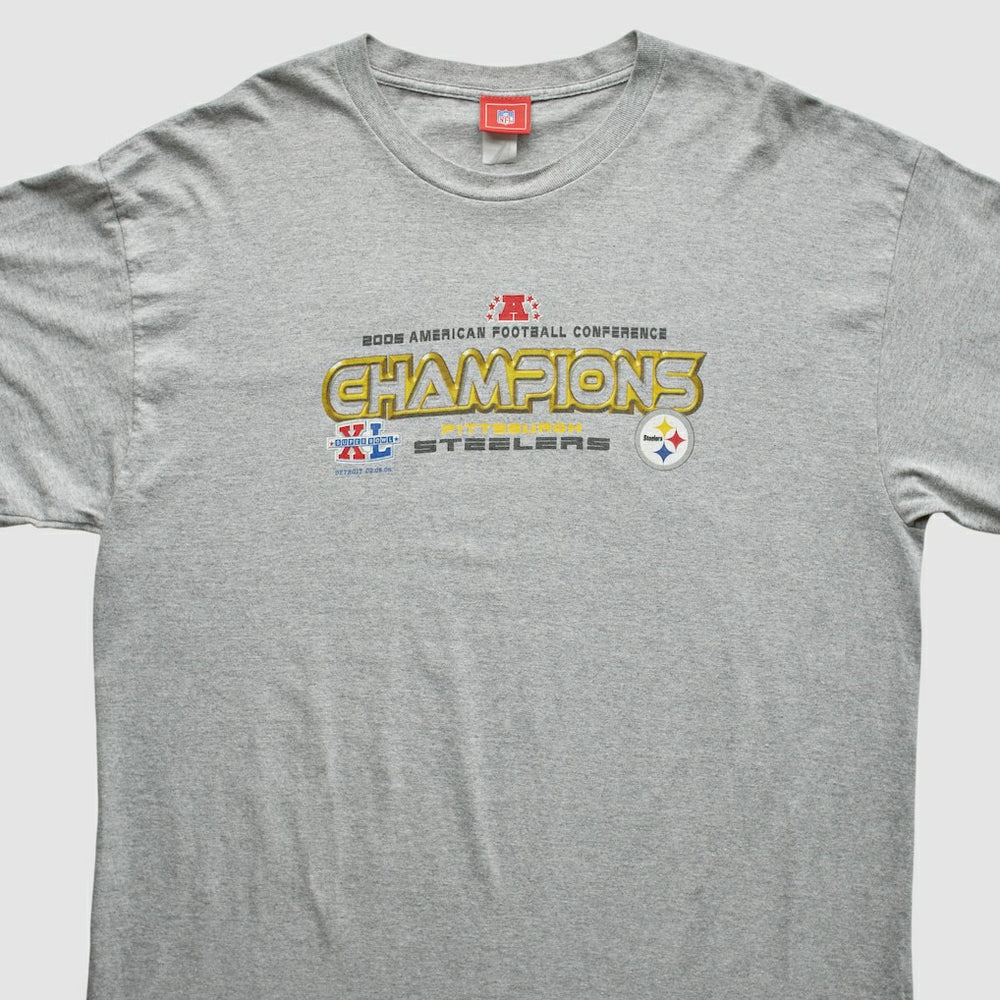 Pittsburgh Steelers NFL 2005 T-Shirt Gray Vintage | Fanatics