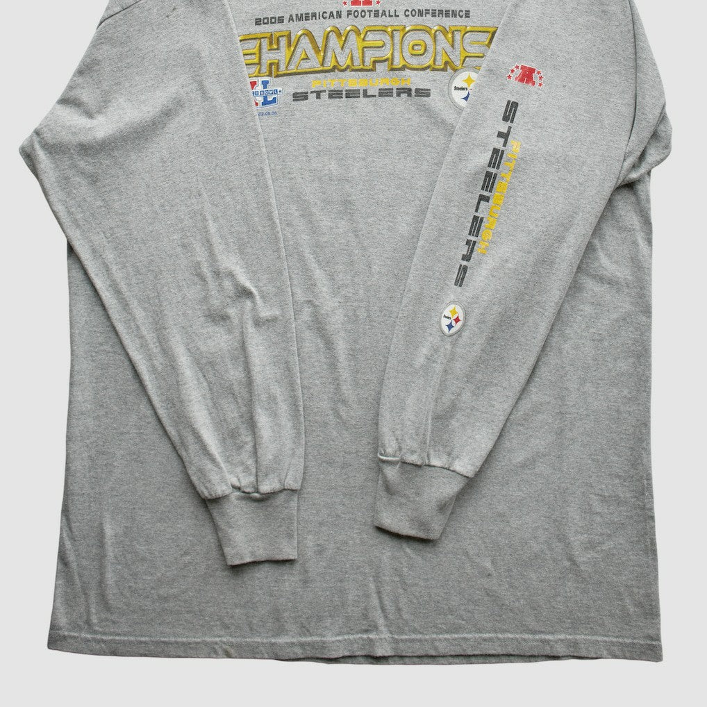 Pittsburgh Steelers NFL 2005 T-Shirt Gray Vintage | Fanatics