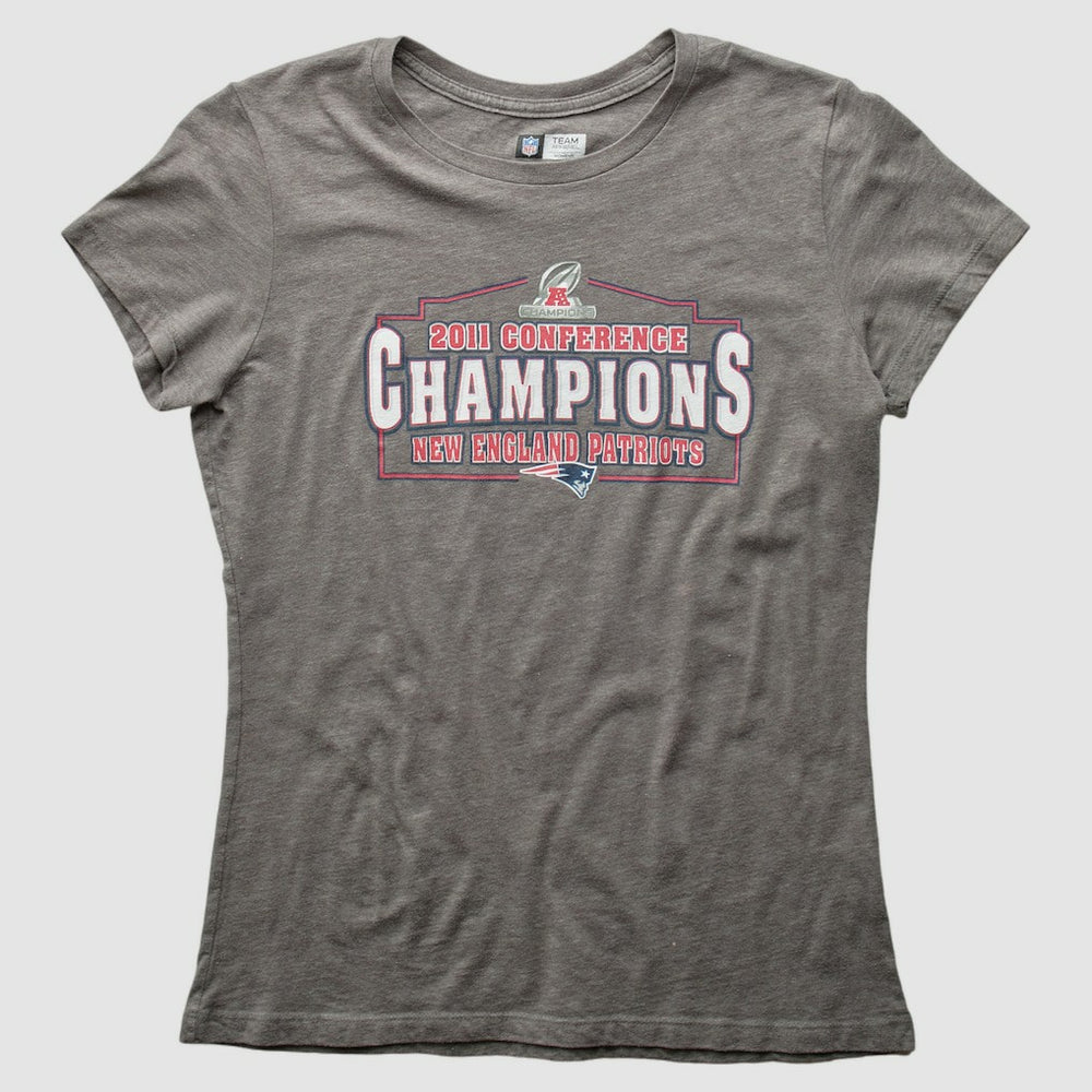 New England Patriots 2011 T-Shirt Gray Vintage | Fanatics